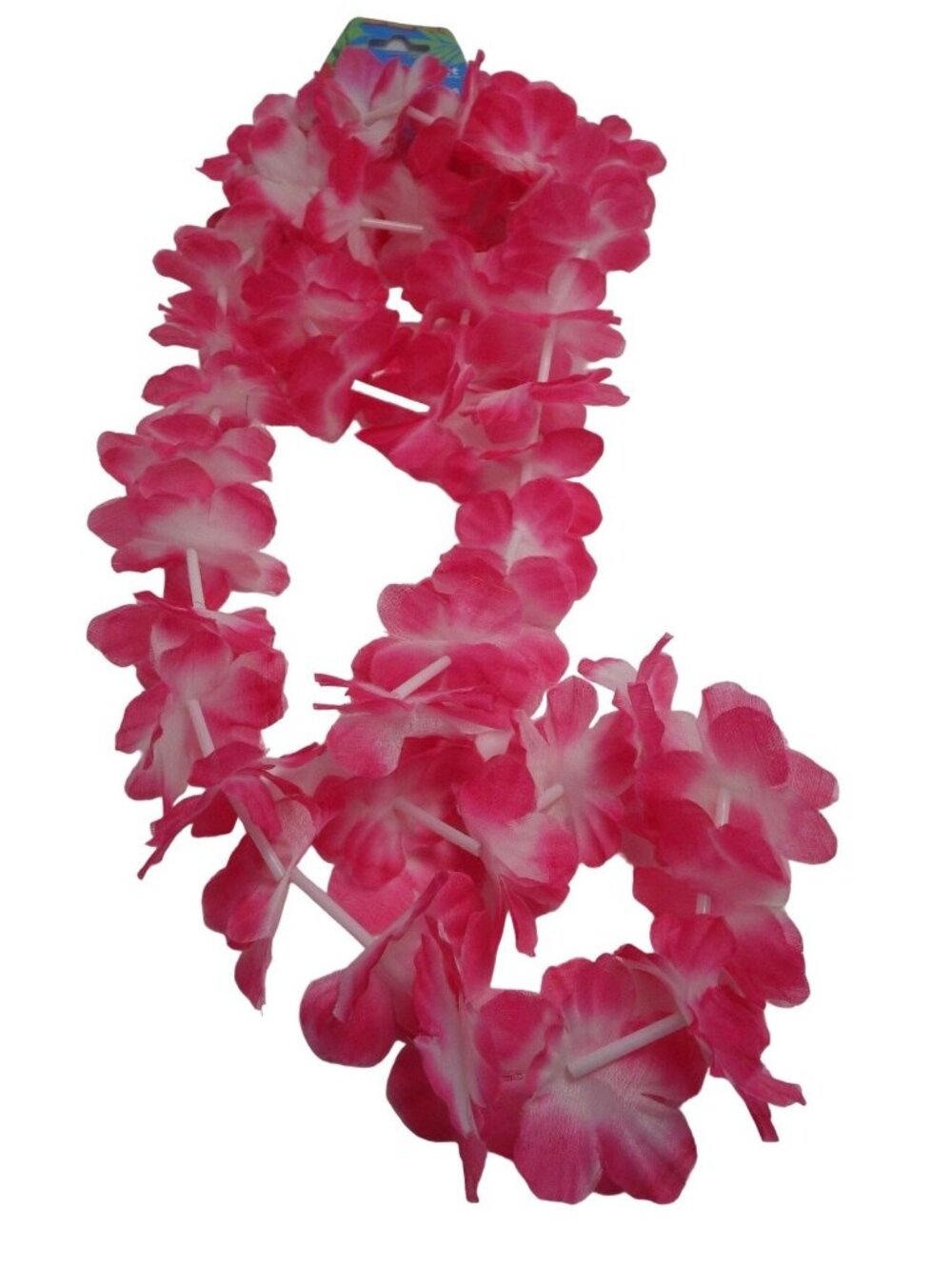 Hawaiian Lei Headband Pink Lua Coastal Tropical Tiki